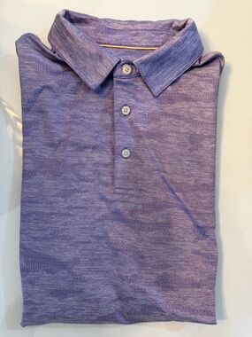 Maelreg Lavender Camo Performance Polo Shirt